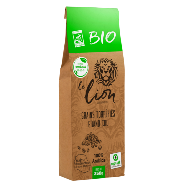 Bio – le lion Grains torréfiés Grand Cru
