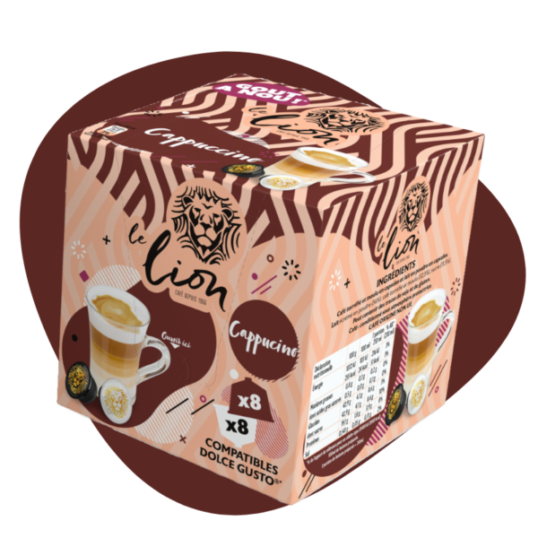Capsules type Dolce Gusto – Capuccino