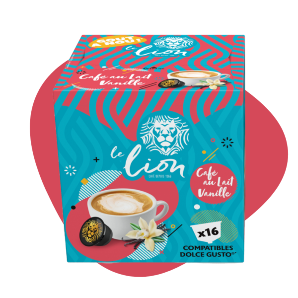 Capsules type Dolce Gusto – Café au lait Vanille