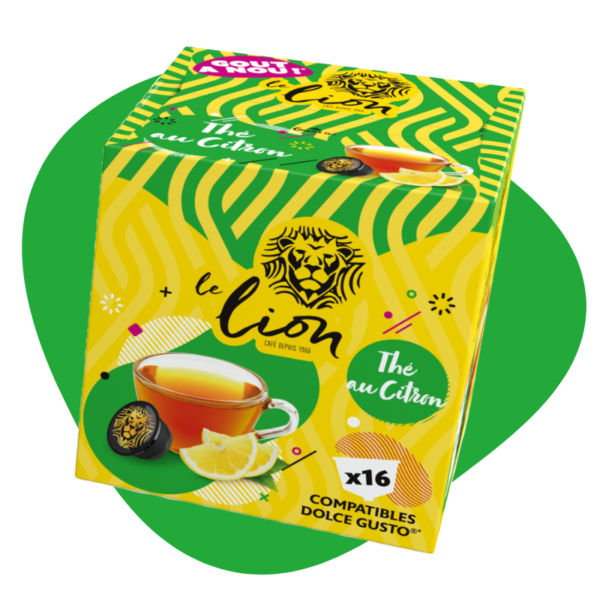 Capsules type Dolce Gusto – Thé au Citron