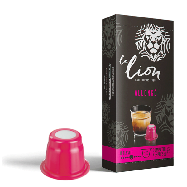 Capsules type Nespresso – Allongé